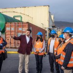 Delegación visitó Planta desalinizadora de Aguas Antofagasta